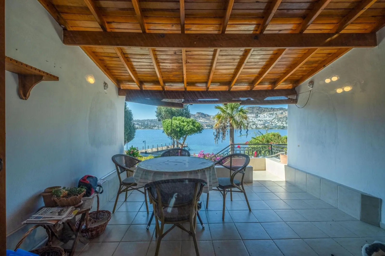 Spacious terrace